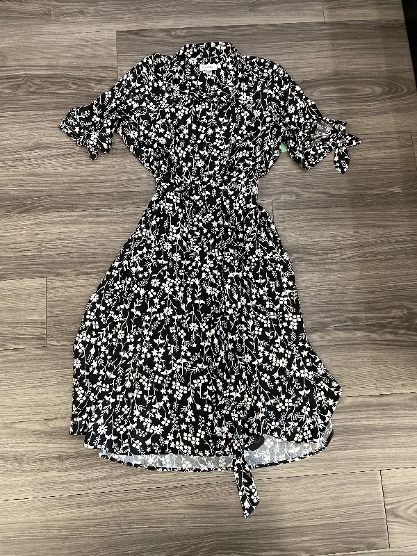 Deal Dash Dress Party Long By Calvin Klein In Black & White, Size: 10