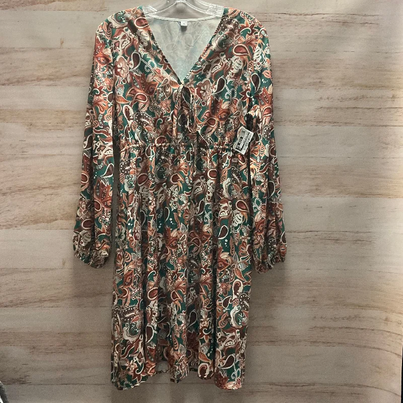 Midnight Sale Dress Casual Short By Clothes Mentor In Brown, Size: M