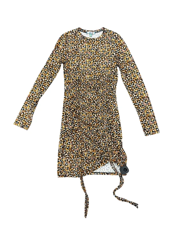 Members Only Dress Casual Midi By Good Luck Gem In Floral Print, Size: 0