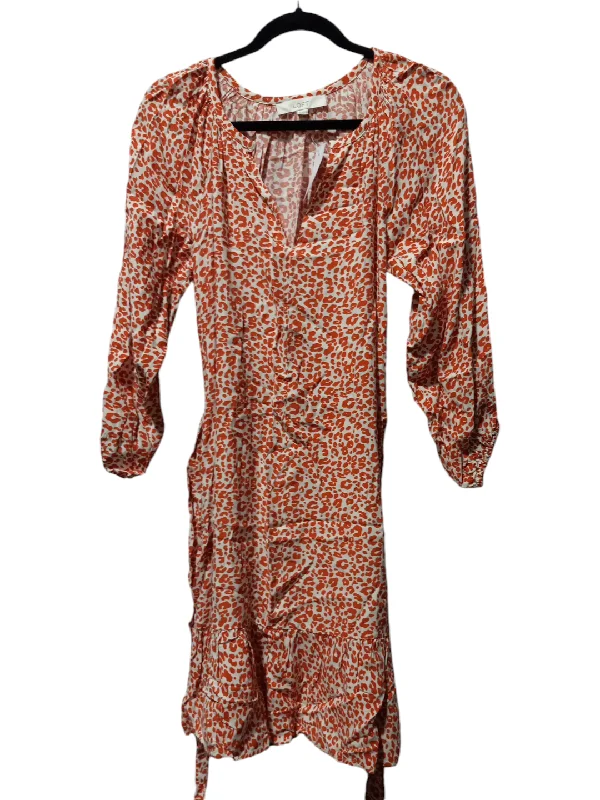 Crazy Deals Dress Casual Short By Loft In Animal Print, Size: Xs
