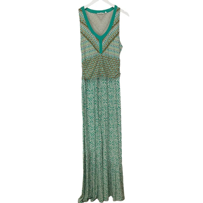 Early Access Dress Casual Maxi By Athleta In Teal, Size: L