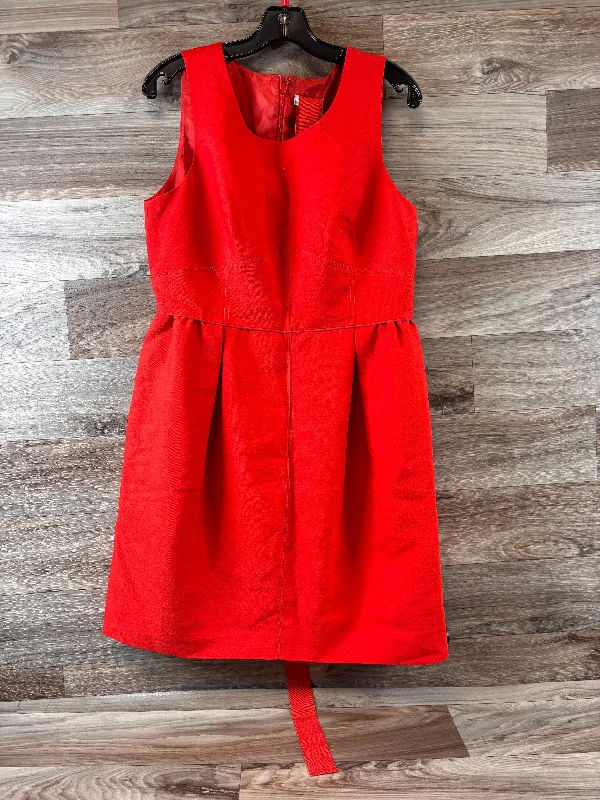 Incredible Offers Dress Casual Midi By J. Crew In Orange, Size: L