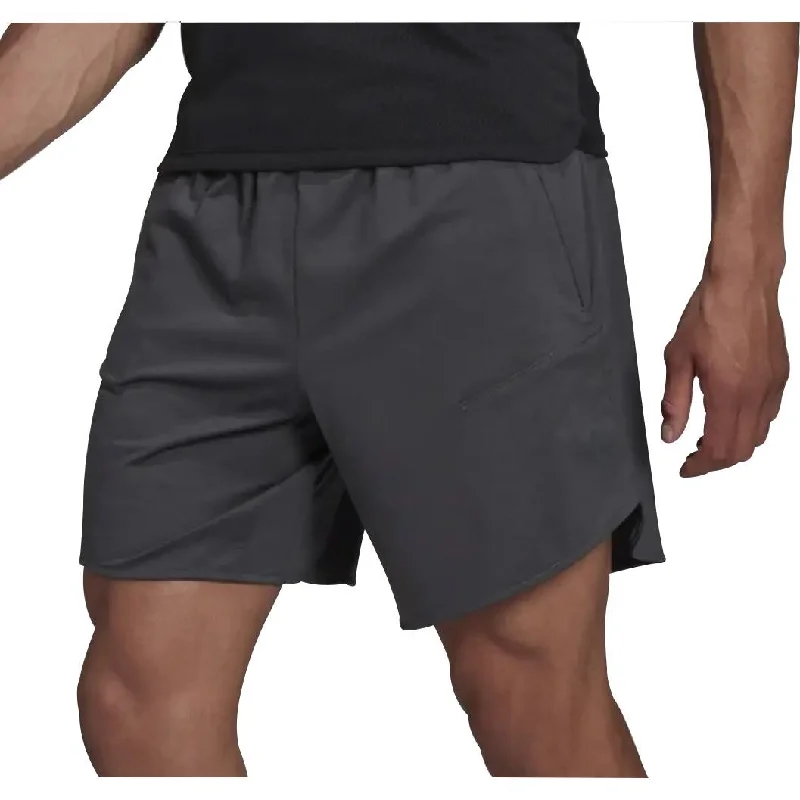 Limited Availability adidas Designed 4 Training 5 Inch Heat.RDY HIIT Mens Training Shorts - Grey