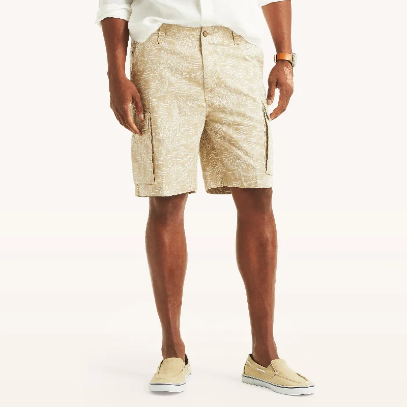 The Best Prices Nautica Mens Nautica Jeans Co. 9.5" Printed Cargo Short