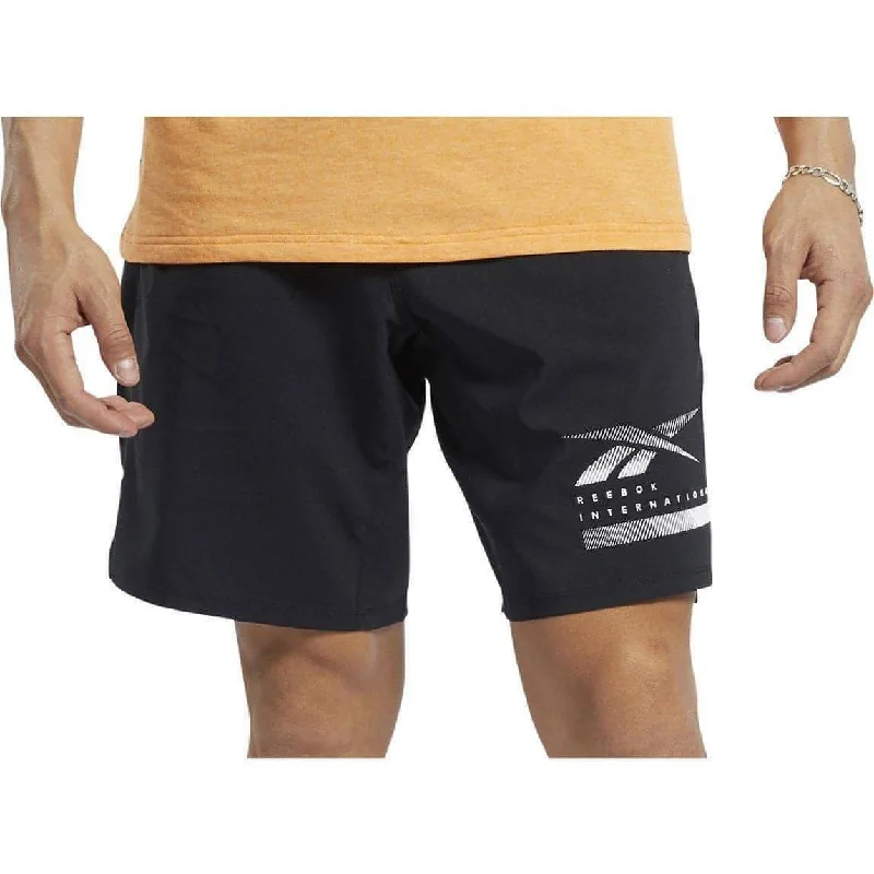Special Offer Reebok Epic Lightweight Mens Training Shorts - Black