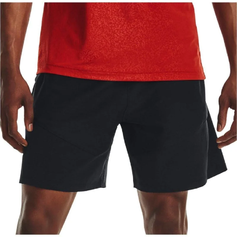 Time-Limited Offer Under Armour Knit Woven Hybrid Mens Training Shorts - Black