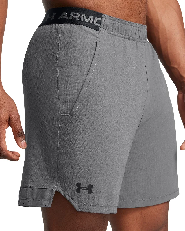 Year-End Clearance Under Armour Vanish Woven 6 Inch Mens Training Shorts - Grey