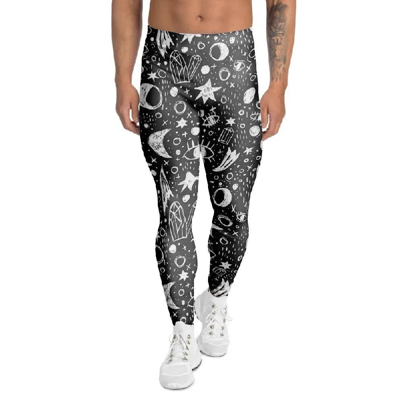 Don't Wait Gothic Witchcraft Men's Leggings