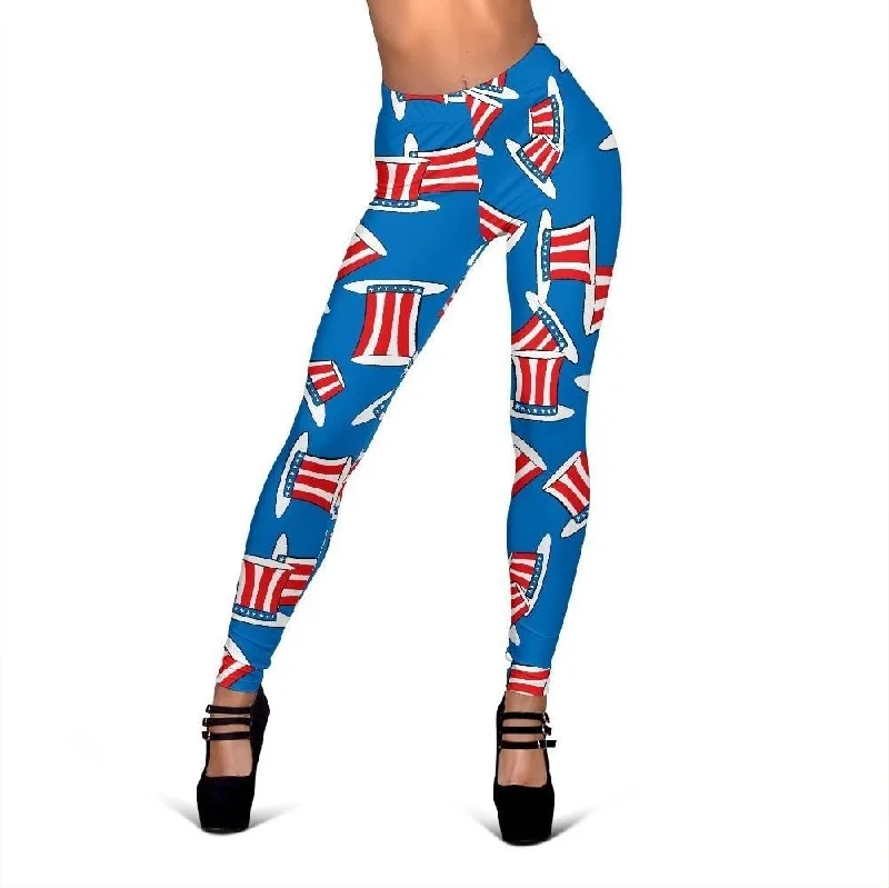 Price Drop Uncle Sam Pattern Print Women Leggings