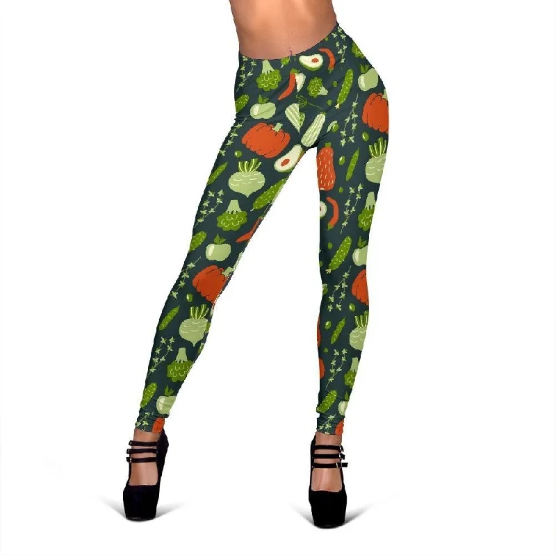 Hot Deal Vegan Pattern Print Women Leggings