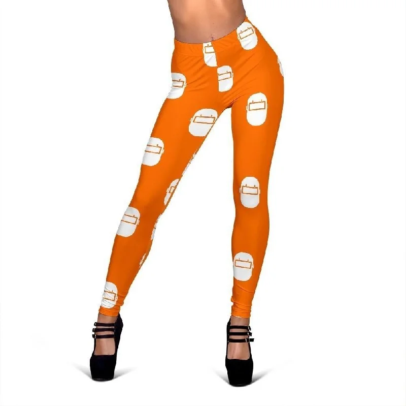 Today’s Deal Welder Mask Pattern Print Women Leggings