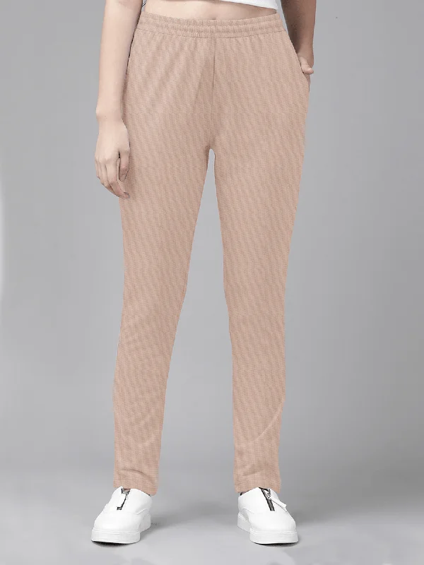 New Arrival WOMEN'S PINK WAFFLE JOGGER