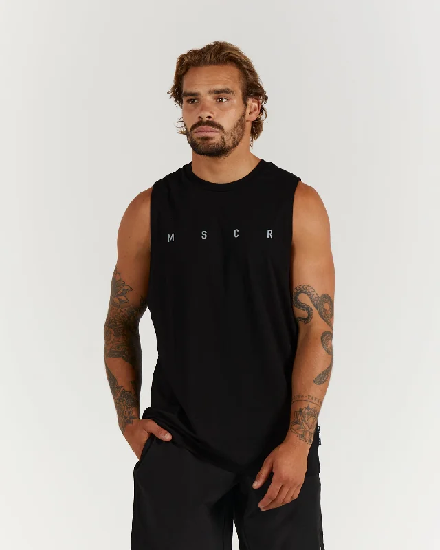 Epic Deals ROCKY MUSCLE TANK - BLACK