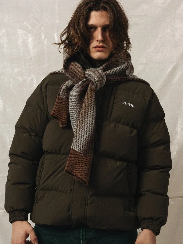 Special Price Thrills Union Puff Jacket - Tarmac