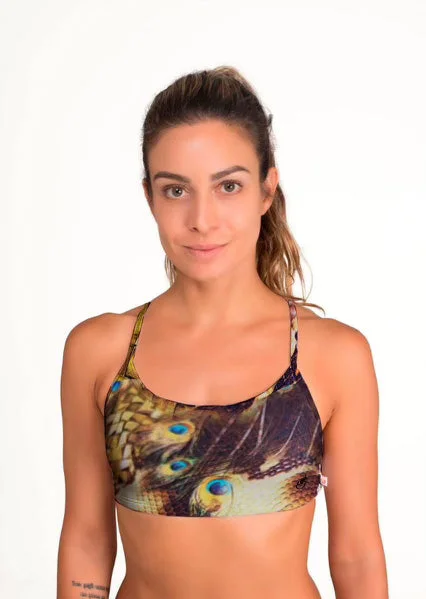 Hot Deal Zest Top, Golden Peacock